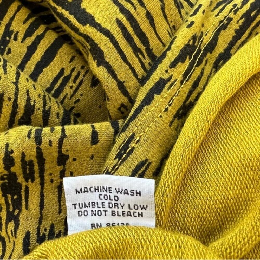 Bryn Walker Robbie Arborist Midi Maxi Jersey Stretch Knit Dress in Yellow Size M - Picture 14 of 15